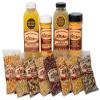 Amish Country Popcorn | 8-4 Ounce Variety Gift Set with Buttery Topping, Sweet Caramel Glaze, Ballpark Salt & Cheddar Cheese Seasoning | Old Fashioned, Non-GMO and Gluten Free view 1