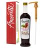 Amoretti - Strawberry Rhubarb Craft Puree 750ml - Perfect for Brewing, Cocktails, and other Beverages, Made of Real Fruit, No Preservatives, Filtered, Super Concentrated, Fully Pasteurized, TTB Registered view 1