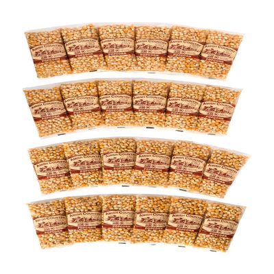 Amish Country Popcorn | 24-4 Oz Bags - Extra Large Caramel Type Kernels | Old Fashioned, Non-GMO and Gluten Free