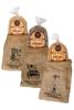 Amish Country Popcorn | 3-2 lb Bags | 6 lb Burlap Variety Set | Medium White - Medium Yellow - Rainbow Popcorn Kernels | Old Fashioned, Non-GMO and Gluten Free (3-2 lb Bags) view 1