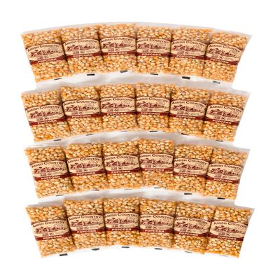 Amish Country Popcorn | 24-4 Oz Bags - Mushroom Kernels | Old Fashioned, Non-GMO and Gluten Free