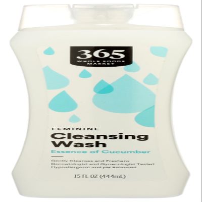 365 by Whole Foods Market, Feminine Cleansing Wash, Essence of Cucumber, 15 Fl Oz