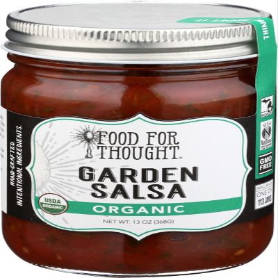 Food For Thought, Salsa Garden Organic, 13 Ounce