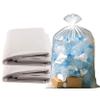 EcoQuality 58 Gallon Heavy Duty Clear Large Trash Bags (350 Count) - Yard Trash Bags, Great for Leaves, Lawn and Leaf Bags, Recycling Garbage Bags, 1.5 Mil (58 Gallon - 350 Count) view 1