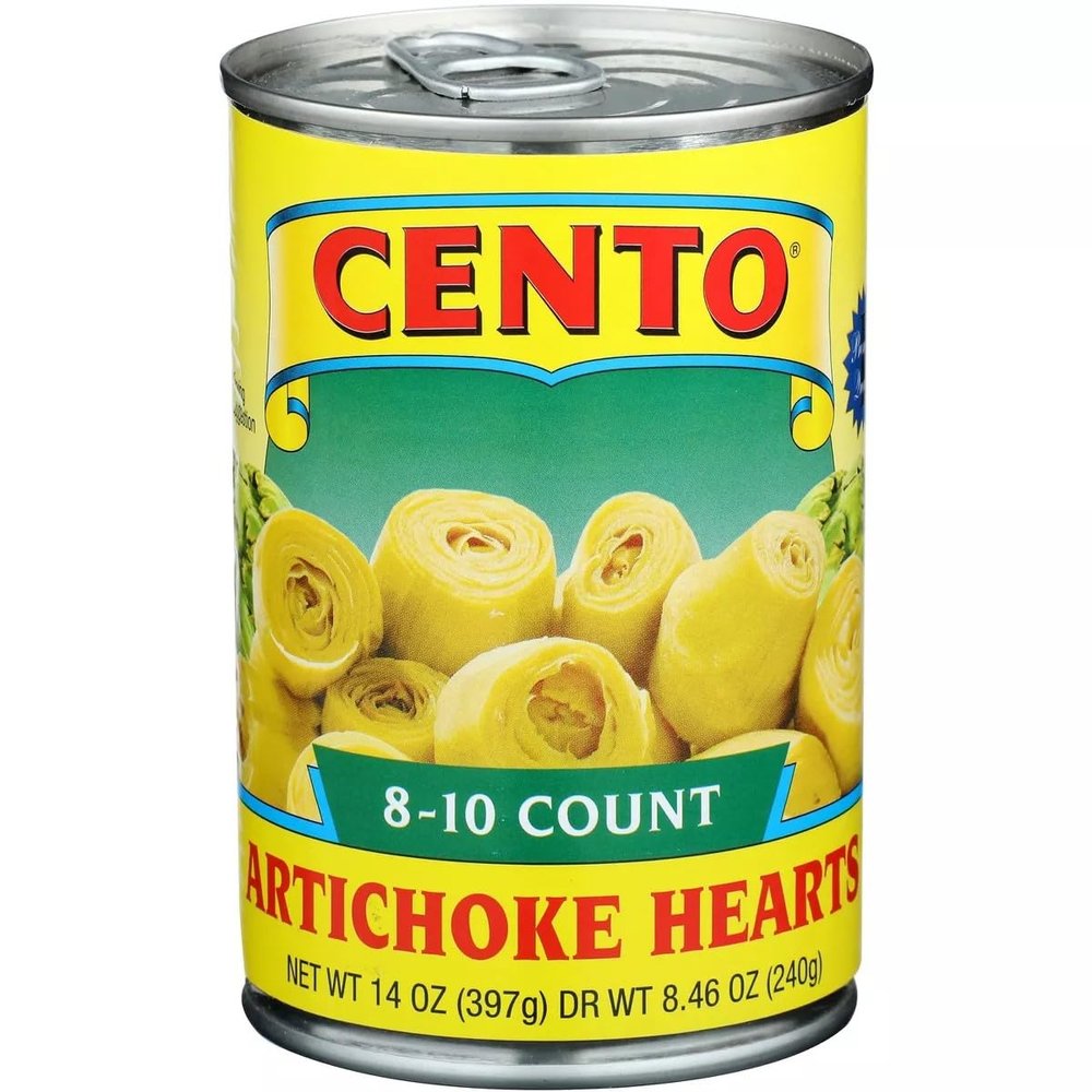 CENTO FOODS Artichokes 8-10Ct, 14 OZ