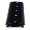 Aficionada Style 2 Cigar Leather Humidor - Sapphire view 1