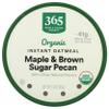 365 by Whole Foods Market, Organic Instant Oatmeal, Maple & Brown Sugar Pecan, 2.3 Ounce view 3