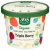 365 by Whole Foods Market, Organic Triple Berry Instant Oatmeal, Single Serve, 2 Ounce view 1