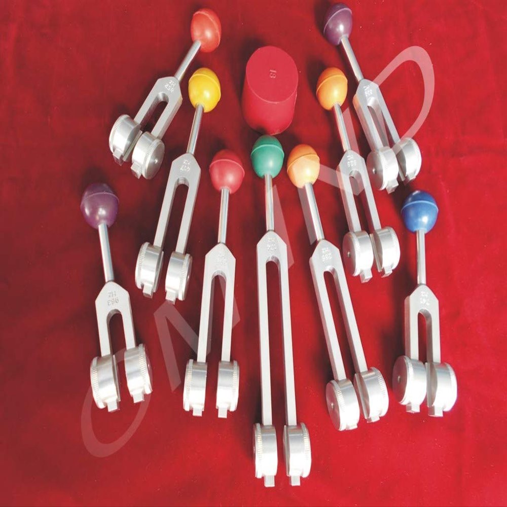 OM Industries Sacred Solfeggio Weighted Set of 9 with Color Ball with Free Activator