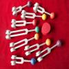 OM Industries Sacred Solfeggio Weighted Set of 9 with Color Ball with Free Activator view 2