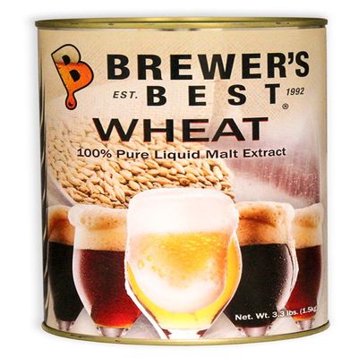 Brewer's Best Liquid Malt Extract - Wheat- 3.3 lbs.