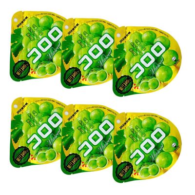 Cororo Muscat Taste Gummy Candy 1.7oz 6pcs Japanese Uha-mikakuto Ninjapo