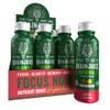 BrainJuice Energy & Focus Shot, Gluten Free Supplement, Healthy Drinks with Alpha GPC, Vitamin B & Organic Green Tea Extract Caffeine, Strawberry Lemonade, 2.5 fl oz, 12 pack view 1