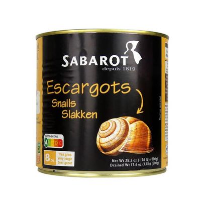 Sabarot Helix Lucorum 800 Gram 96 Extra Large Snails