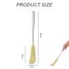 16.5inch Long Handle Bottle Cleaning Brush Cleaner with Soft Boar Bristles Feeding Bottles Scrubber Washing Clean Brushes for Coffee Glasses Milk Cup Mugs view 2