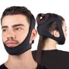 Sleep Legends Premium Anti Snoring Chin Strap for CPAP Users, & to Keep Mouth Shut & Dry! - Snore Reduction Chinstrap for Men & Women with New Adjustable Hook N Loop Strap view 1