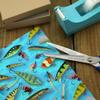 GRAPHICS & MORE Fishing Flies Lures Fish Pattern Gift Wrap Wrapping Paper Rolls view 4