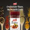 Badia Sumac Spice, 4.75 oz - Ground Sumac Seasoning, Tangy Citrus, Authentic Flavor, Gluten Free, Kosher view 3