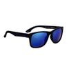 proSPORT Sunglass Readers +1.00 Black Frame Full Lens Blue Mirror Dark Tint Golf Driving Horn Rim for Men Women view 1
