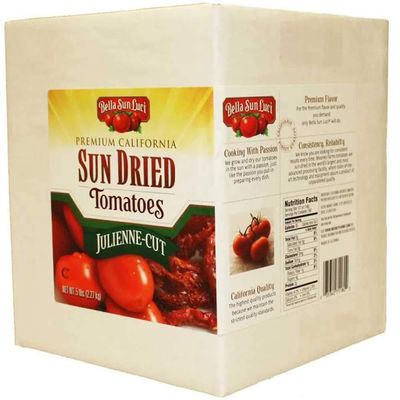Bella Sun Luci Julienne Cut Sun Dried Tomatoes, 5 Pound -- 1 each.