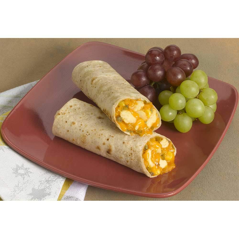 Cabo Real Cheese and Egg with Green Chili Salsa Breakfast Burrito, 3.75 Ounce -- 72 per case.