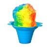 Hypothermias Shaved Ice & Snow Cone Flower Cups, 4 ounce (small), Case of 1000, Mixed Colors Per Case view 2