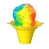 Hypothermias Shaved Ice & Snow Cone Flower Cups, 4 ounce (small), Case of 1000, Mixed Colors Per Case view 3