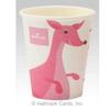 Sunap C9050ZHM Disposable Cups, Multicolor, 2.2 x 2.5 x 1.5 inches (5.71 x 6.4 x 3.7 cm), Hallmark Animal Cups, 3.4 fl oz (90 ml), Pack of 50 view 2