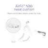 ResMed AirFit N30i Cushion - Nasal CPAP Mask Cushion Replacement - Soft Silicone - Quiet Venting - CPAP Supplies & Accessories - Wide view 2