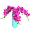 ShineBear 7flowers/Stem - Purple Phalaenopsis Silk Latex Coating Orchid Flower Real Touch Orchids Wedding Flower - (Color: 1 stem) view 1