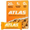 Atlas Real Food Protein Bar  20g Clean Protein, 1g Sugar, No Seed Oils, No Artificial Sweeteners (Peanut Butter Chocolate Chip, 12 Count) view 1