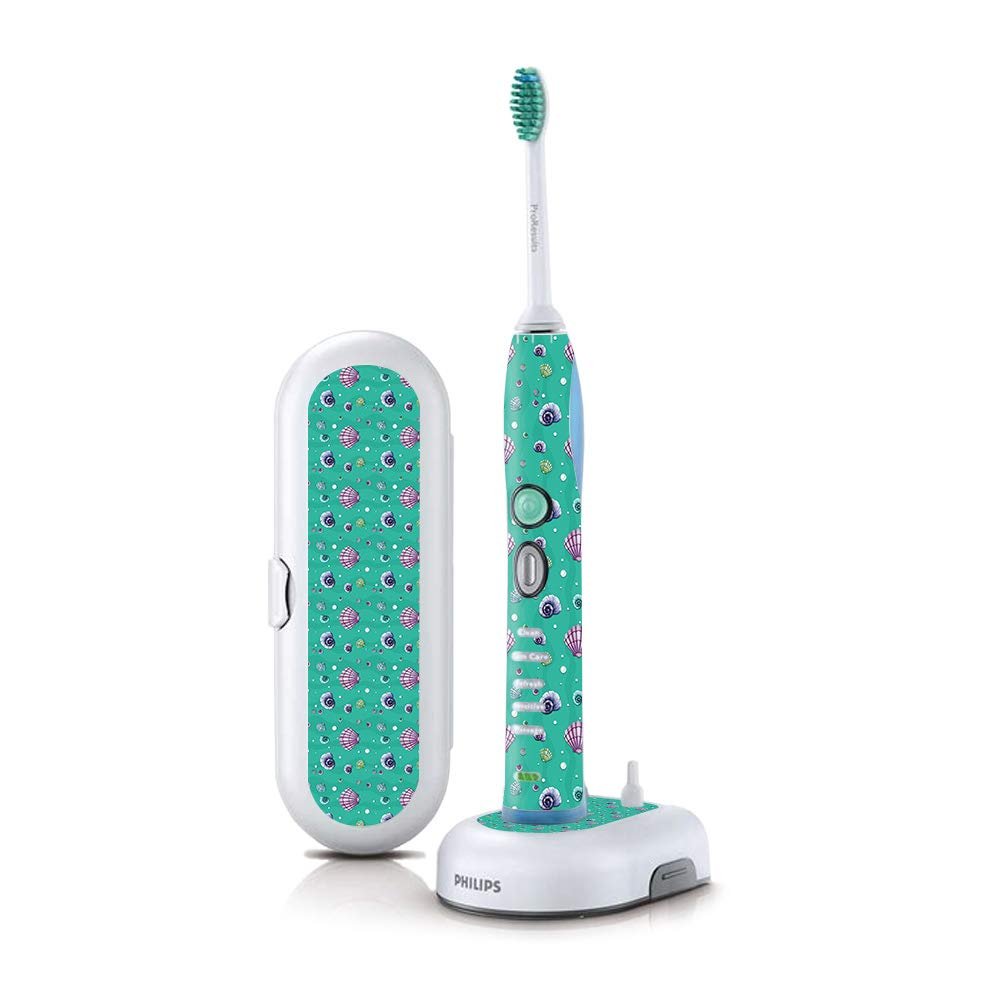 MightySkins Skin Compatible with Philips Sonicare 7 Series FlexCare+ Rechargeable - Decorative Shells | Protective, Durable, and Unique Vinyl Cover | Easy to Apply and Change Styles | Made in The USA