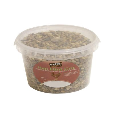 Extra Select Hen Flint Grit Tub, 1 Litre