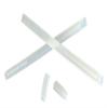 NicelyFit Set of Replacement Temple Tips Ear Socks and Nose Piece Pads for IC! IC Berlin Glass Frames (Milk White) view 1