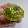 2 Transparent Yellow Small Tower Buster Crystal Orgone Generator Energy Accumulator 528Hz/7.83Hz/Advance Harmonics Many Beautiful Ingredients and Colors!! (Transparent Yellow) view 2
