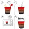 Buldak Tteokbokki 2Pack Korean Rice Cake Instant Korean Snack Tteok Tteokbokki Rice Cake  (Spicy) view 3