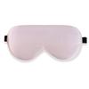 Alaska Bear Natural Silk Sleep Eye Mask Pink, Back Black for Blackout view 1