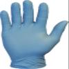 The Safety Zone GNPR-LG-1A Powder Free Blue Nitrile Gloves, Larege, Case of 1,000 view 1