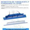 Medihealer Filters 52 Packs Compatible with Dreamstation:4 Assembled Filters+22 Foam+22 Ultra-fine- Assembly Filter into Reusable Frame Kit-Pollen & Hypoallergenic, Replacement Supplies view 3