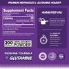 FINAFLEX Pure GLUTAMINE, Unflavored - 2.2 lbs - Ultimate Muscle Recovery Powder - Reduces Muscle Breakdown & Supports Nitrogen Levels - 100% Pure L-Glutamine - 200 Servings view 2