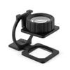 15X Extra Large Desktop Magnifier Folding & Hand held - Best Hands Free Magnifying Glass for Close Work Reading Crafts and Jewelry Design etc view 2