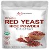 Organic Red Yeast Rice Powder, 8 Ounce (1 Year Supply), Non-GMO, Vegan Friendly view 1