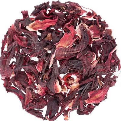 Denise's Fine Tea, USDA Organic, Pure Hibiscus, Herbal Tea, Caffeine-Free, Loose Leaf (100g)