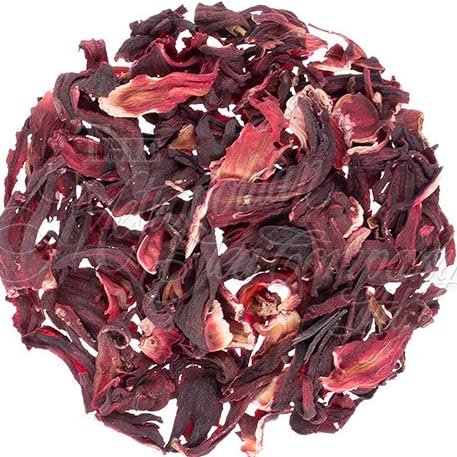 Denise's Fine Tea, USDA Organic, Pure Hibiscus, Herbal Tea, Caffeine-Free, Loose Leaf (100g)