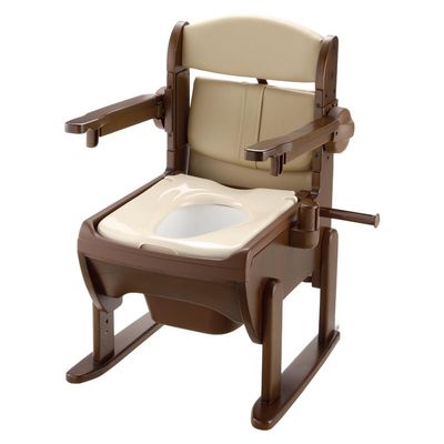 19224 Wooden Glitter Easy Clean Up Toilet Armrest Flip Up Regular Toilet Seat