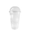 16 oz Cups, 1000 Pack | Iced Coffee Go Cups and Dome Lids | Cold Smoothie | Plastic Cups with Dome Lids | Clear Plastic Disposable Pet Cup | Ideal for Coffee, Parfait, Juice, Soda, Cocktail,Party Cups view 2