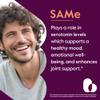 BESTVITE SAM-e 200mg Stabilized (60 Vegetarian Capsules) - Easy to Swallow Capsule Form - No Enteric Coat Needed - No Titanium Dioxide - No Stearates - Vegan - Non GMO - Gluten Free view 2