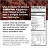 Old Trapper, Trapper's Choice Teriyaki Kippered Beef Steak, Eight-Ounce Individual Package, Savory Sweet Meat Snacks, 10 Grams of Protein and 60 Calories Per Serving (Pack of One) view 3