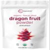 Organic Dragon Fruit Powder, 10oz | 100% Natural Fruit Powder | Freeze-Dried Pink Pitaya Source | No Sugar & Additives | Great Flavor for Drinks, Smoothie, & Beverages | Non-GMO & Vegan Friendly view 1