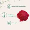 Organic Dragon Fruit Powder, 10oz | 100% Natural Fruit Powder | Freeze-Dried Pink Pitaya Source | No Sugar & Additives | Great Flavor for Drinks, Smoothie, & Beverages | Non-GMO & Vegan Friendly view 4